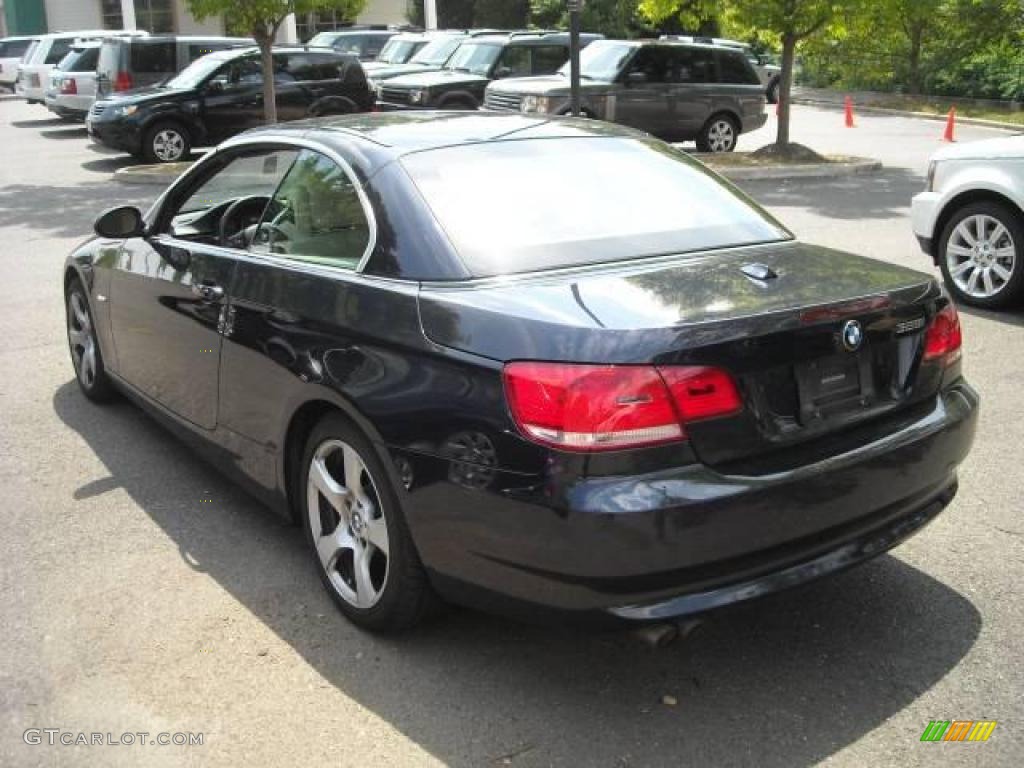 2007 3 Series 328i Convertible - Monaco Blue Metallic / Cream Beige photo #2
