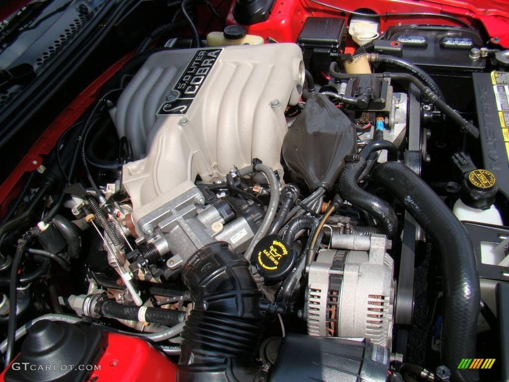 1994 Mustang Indianapolis 500 Pace Car Cobra Convertible - Rio Red / Saddle photo #25