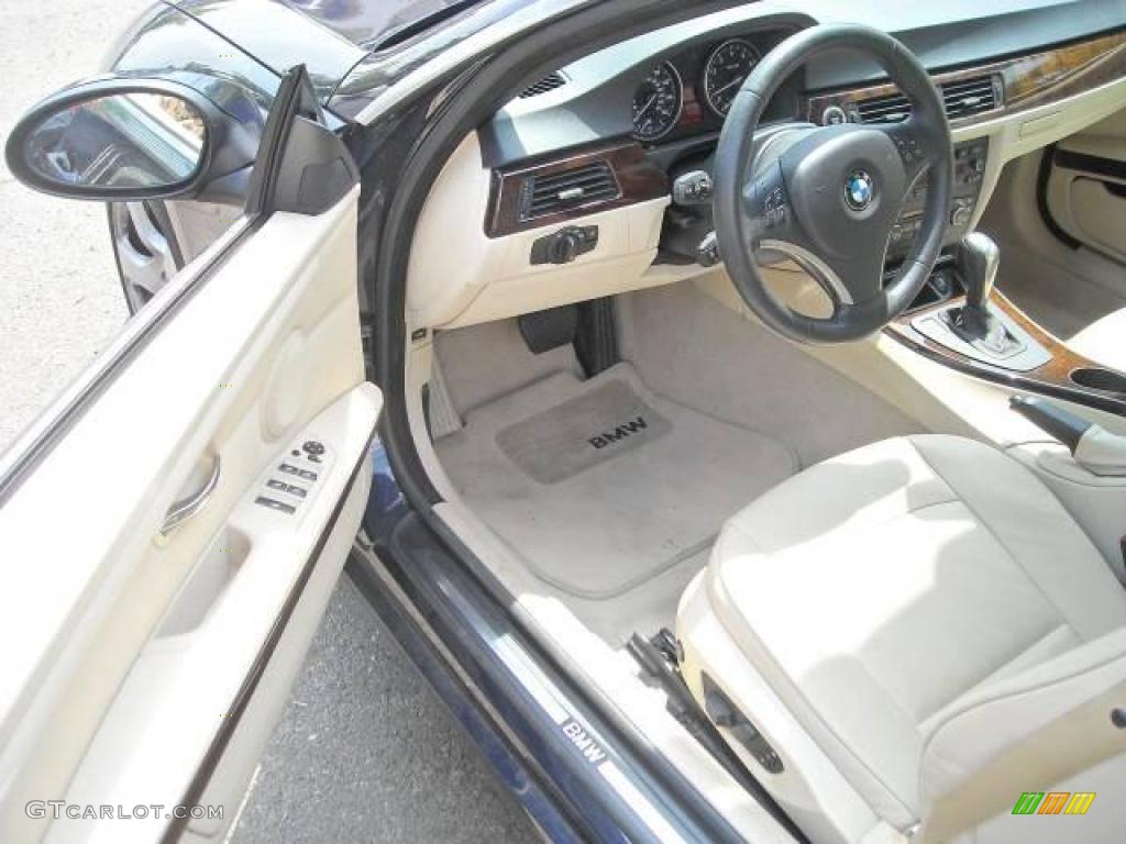 2007 3 Series 328i Convertible - Monaco Blue Metallic / Cream Beige photo #7