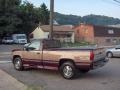 1995 Dark Hunt Club Red Metallic Chevrolet C/K K1500 Regular Cab 4x4  photo #4