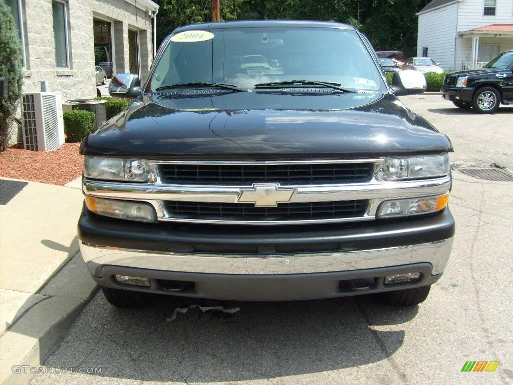 2004 Tahoe LS 4x4 - Dark Blue Metallic / Gray/Dark Charcoal photo #3