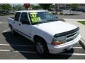 Summit White - S10 LS Crew Cab 4x4 Photo No. 3