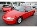2002 Bright Red Chevrolet Cavalier Coupe  photo #5