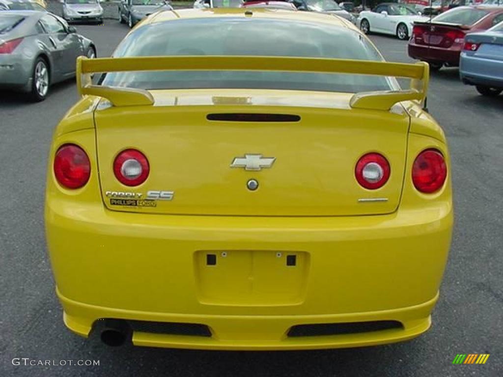 2006 Cobalt SS Supercharged Coupe - Rally Yellow / Ebony photo #5
