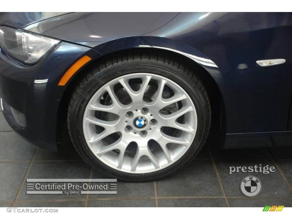 2007 3 Series 328i Coupe - Monaco Blue Metallic / Beige photo #7