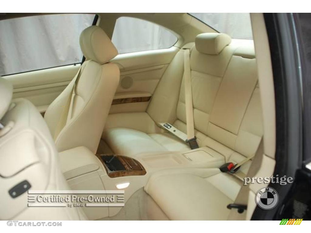 2007 3 Series 328i Coupe - Monaco Blue Metallic / Beige photo #10