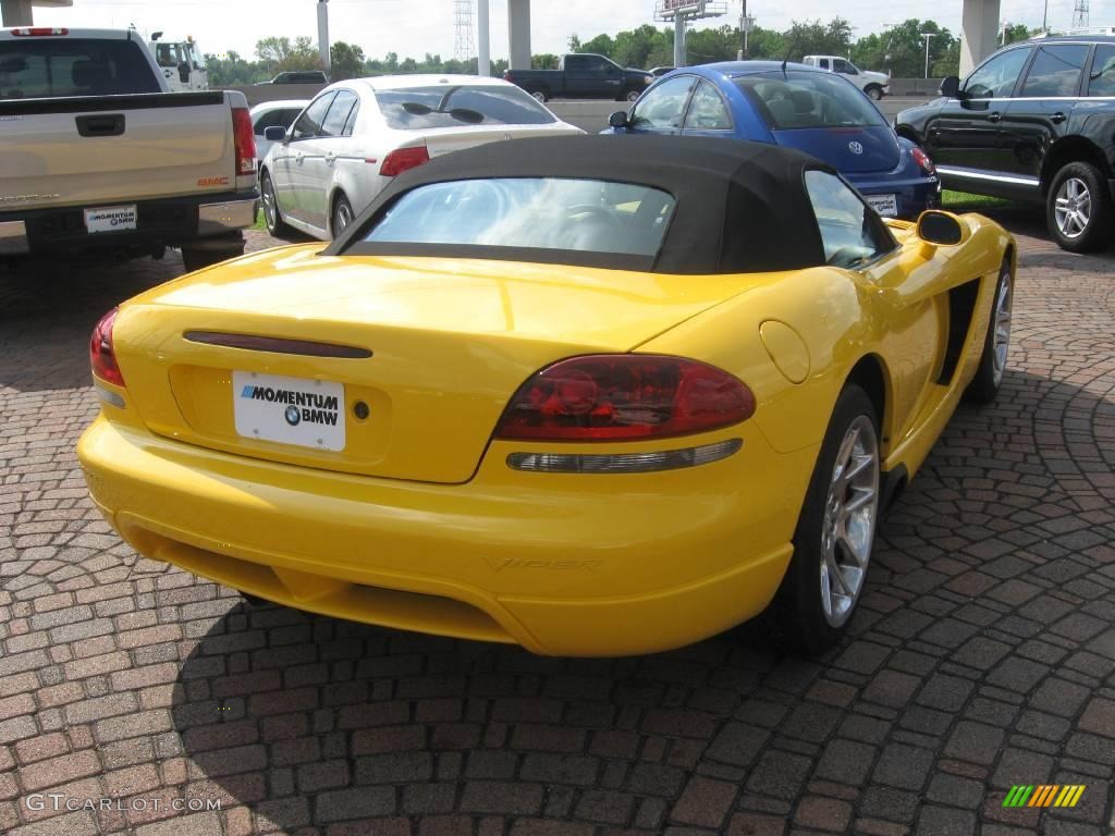 2005 Viper SRT-10 - Viper Race Yellow / Black photo #6