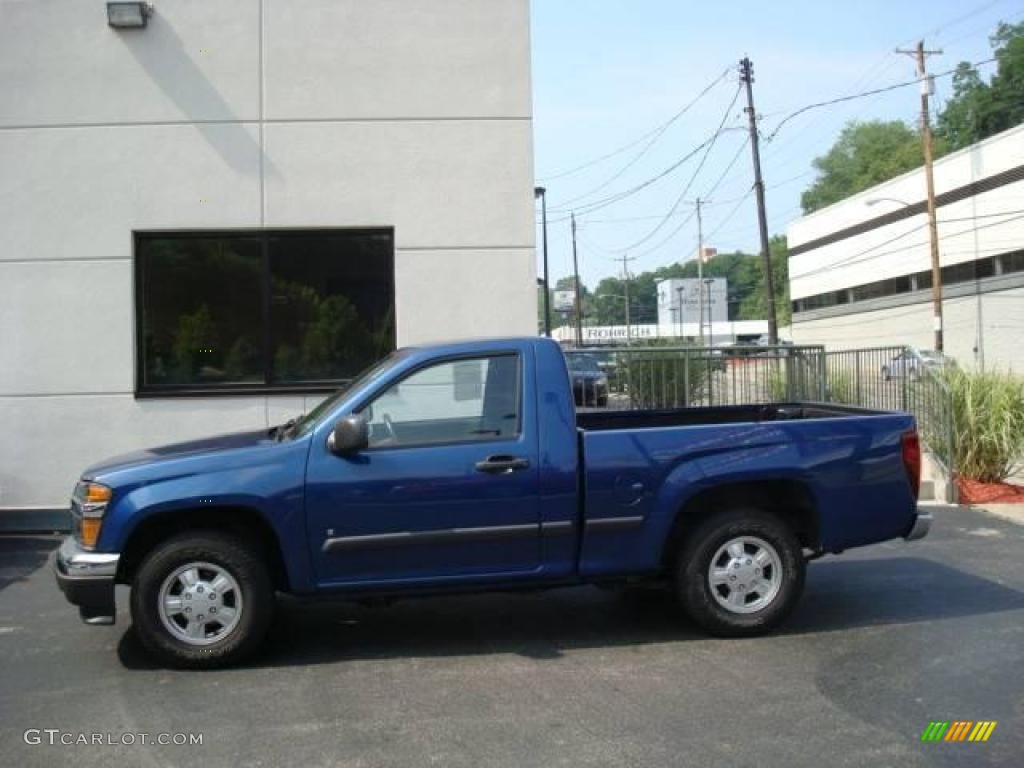 2006 Colorado LS Regular Cab - Superior Blue Metallic / Very Dark Pewter photo #1