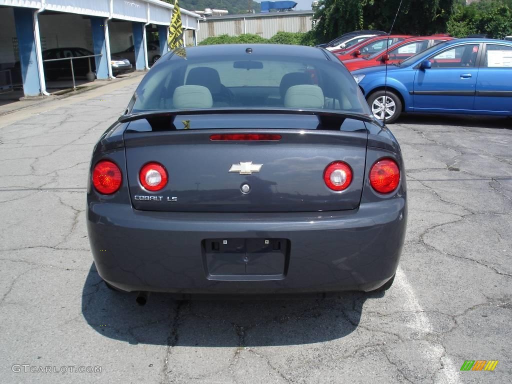 2008 Cobalt LS Coupe - Slate Metallic / Gray photo #2