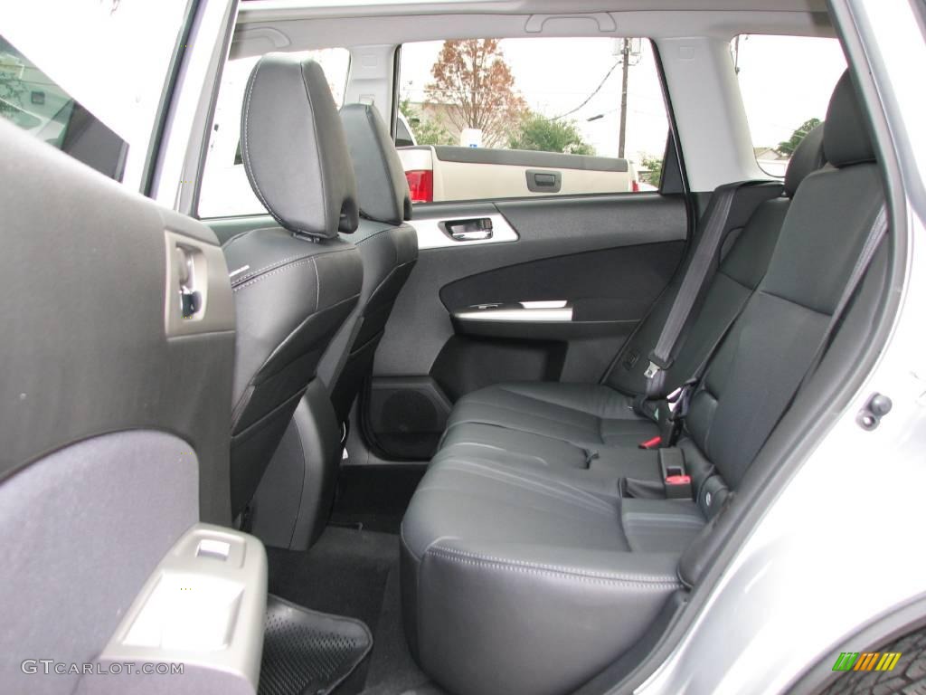 2009 Forester 2.5 XT Limited - Spark Silver Metallic / Black photo #6