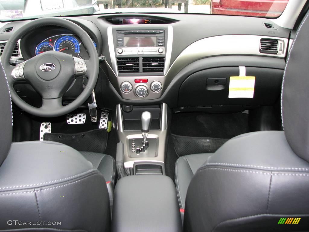 2009 Forester 2.5 XT Limited - Spark Silver Metallic / Black photo #7