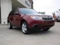 2009 Camellia Red Pearl Subaru Forester 2.5 X Premium  photo #1