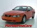 2004 Competition Orange Ford Mustang V6 Coupe  photo #1