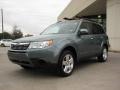 2009 Sage Green Metallic Subaru Forester 2.5 X Premium  photo #2