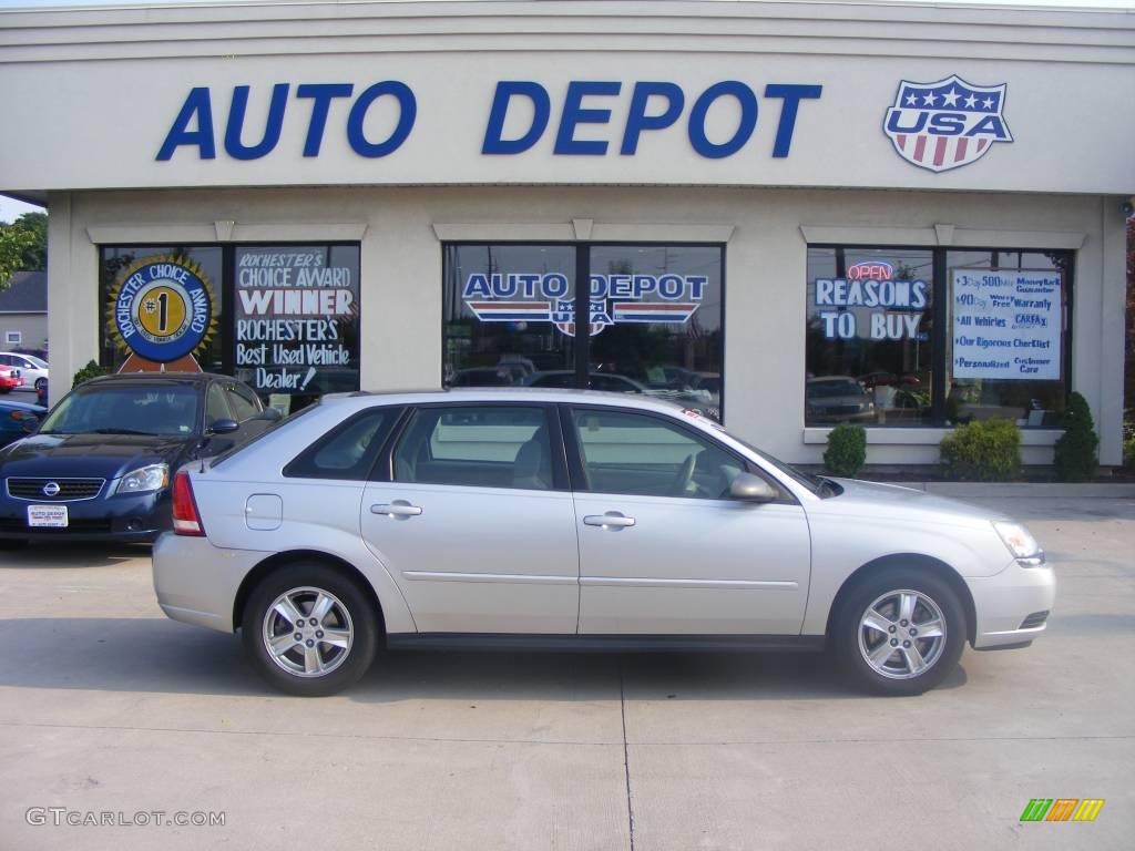 2005 Malibu Maxx LS Wagon - Galaxy Silver Metallic / Gray photo #1