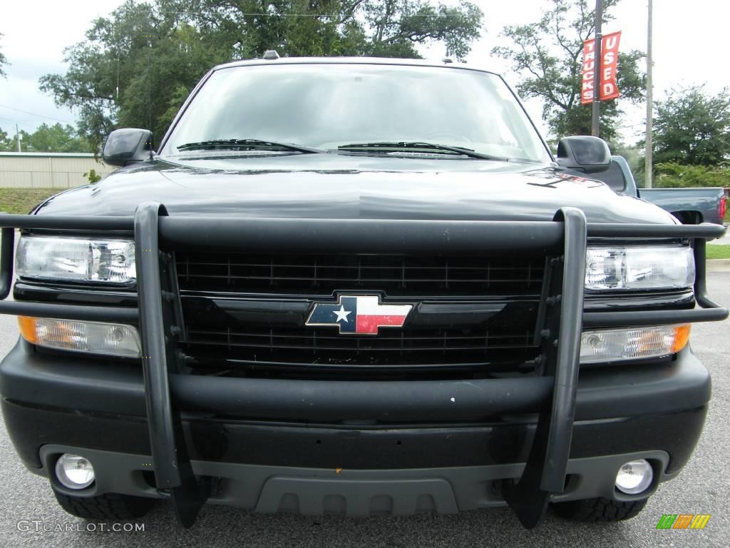 2005 Suburban 1500 Z71 4x4 - Black / Tan/Neutral photo #8