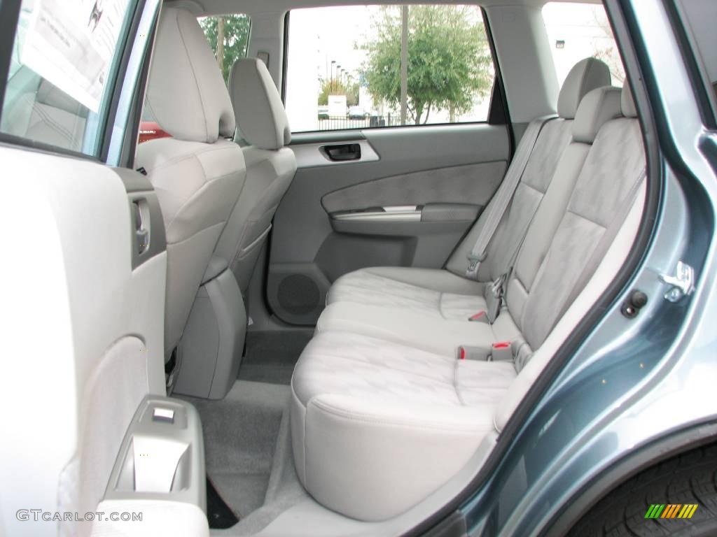 2009 Forester 2.5 X - Sage Green Metallic / Platinum photo #6