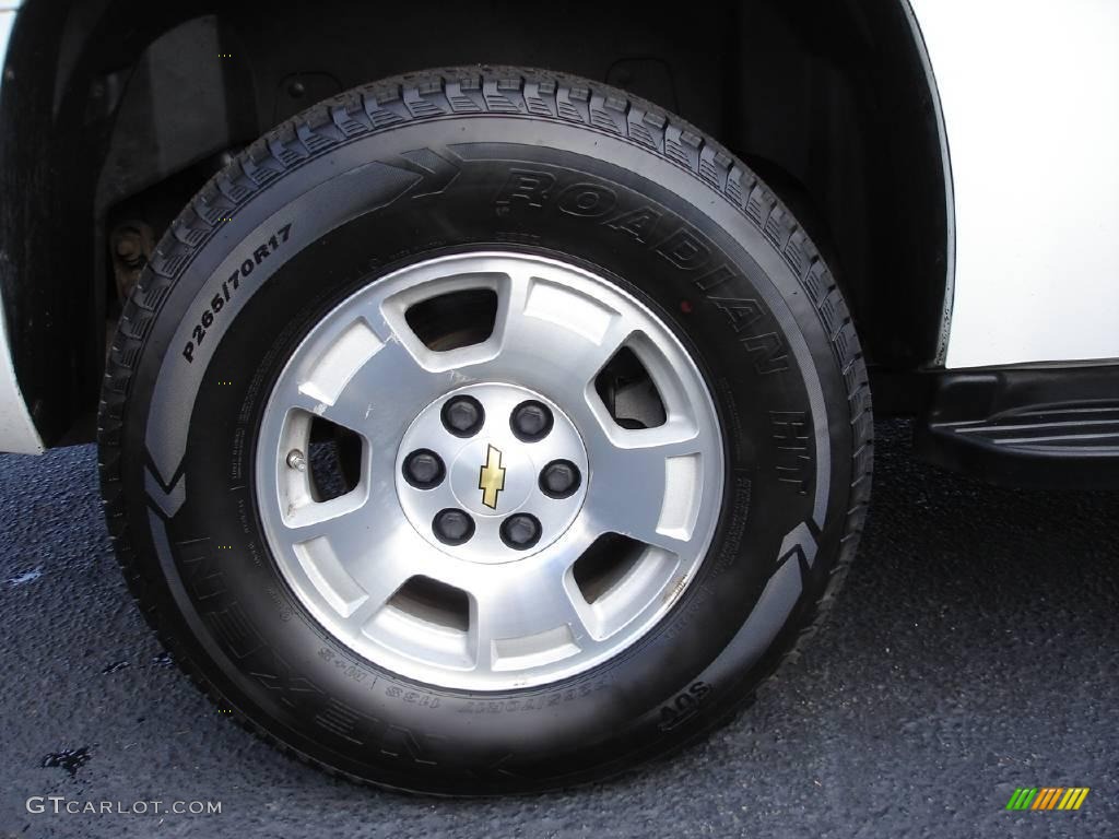2007 Tahoe LT 4x4 - Summit White / Ebony photo #6