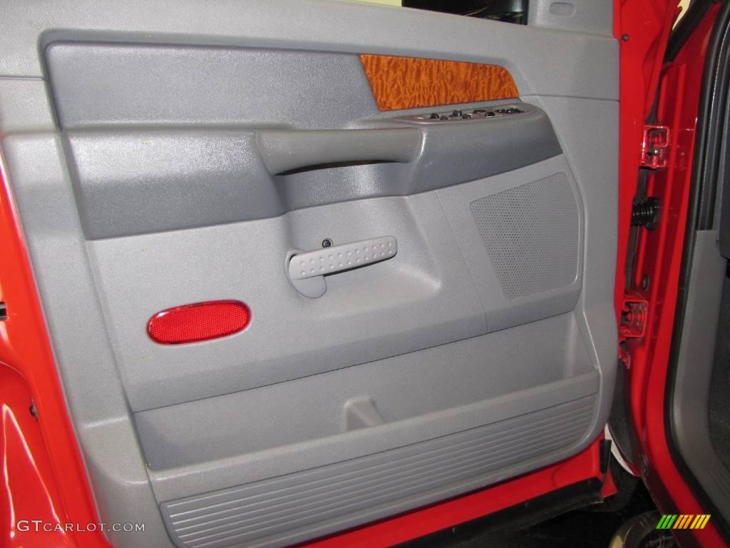 2006 Ram 1500 SLT Quad Cab 4x4 - Flame Red / Medium Slate Gray photo #10