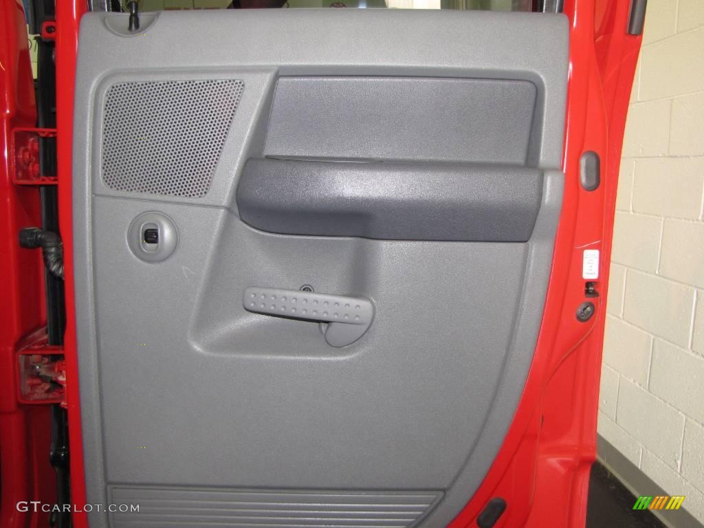 2006 Ram 1500 SLT Quad Cab 4x4 - Flame Red / Medium Slate Gray photo #12