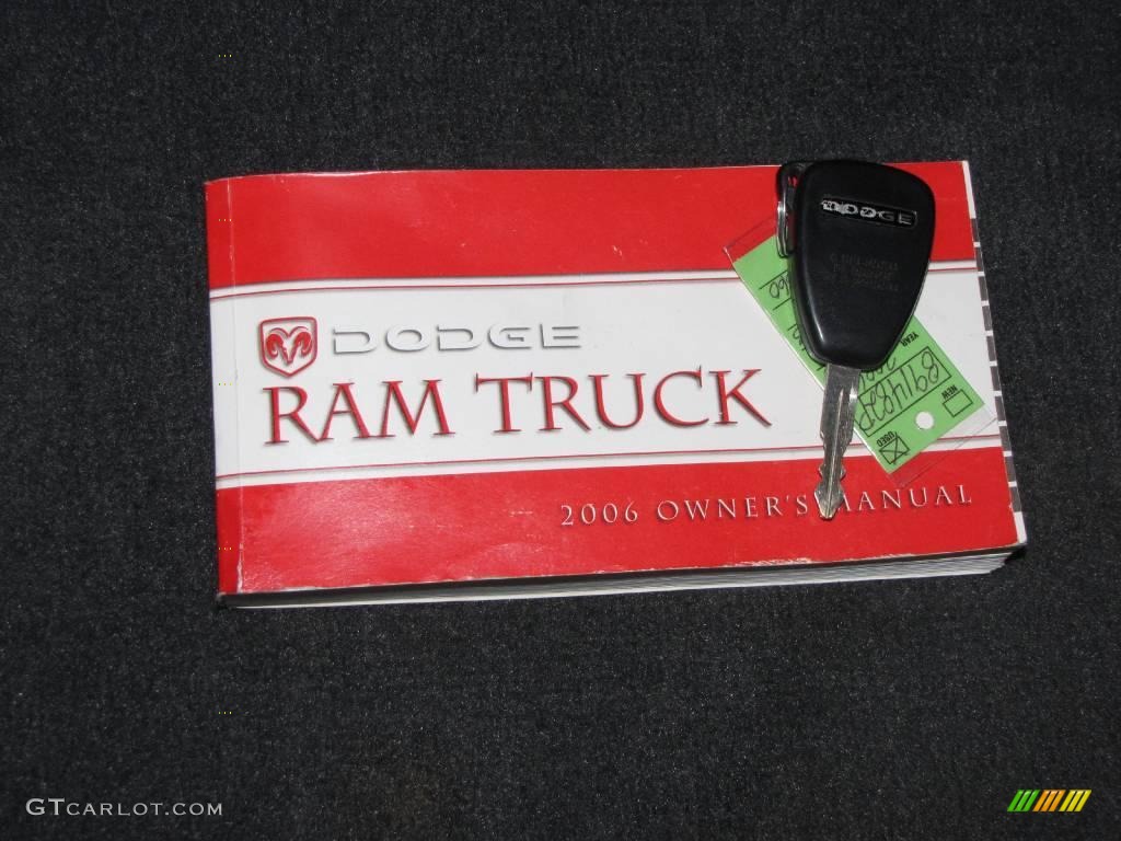 2006 Ram 1500 SLT Quad Cab 4x4 - Flame Red / Medium Slate Gray photo #19