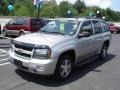 2007 Silverstone Metallic Chevrolet TrailBlazer LT 4x4  photo #13