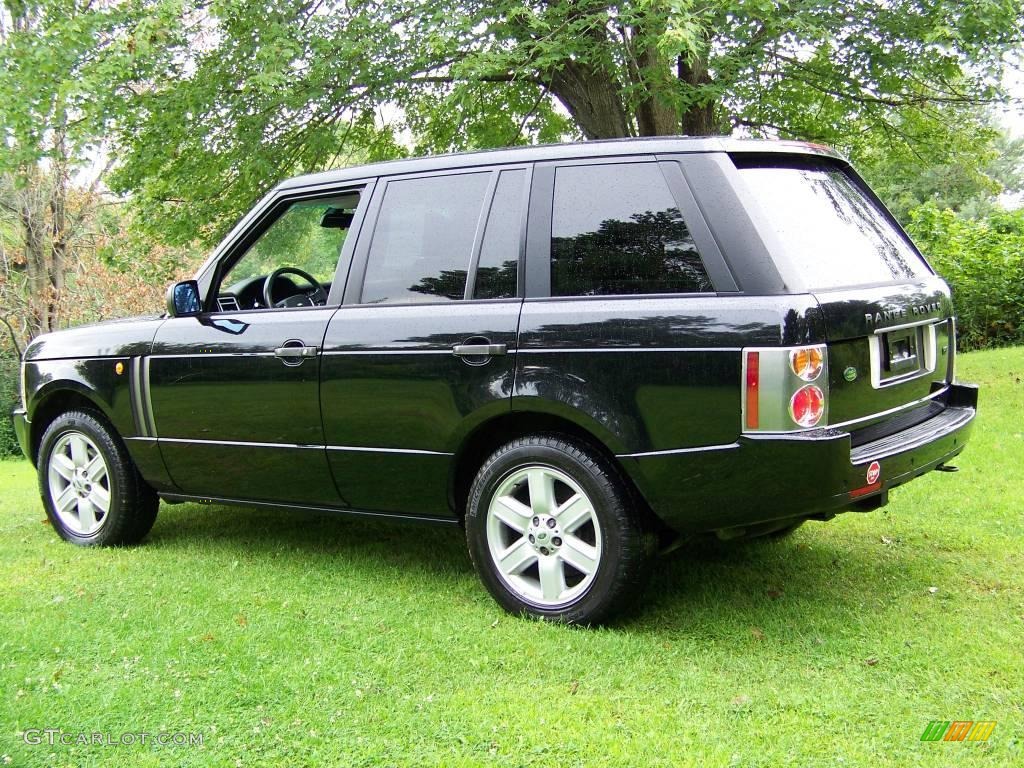 2004 Range Rover HSE - Java Black / Jet Black photo #6