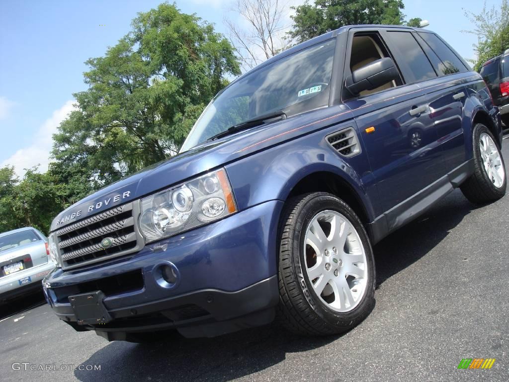 2006 Range Rover Sport HSE - Cairns Blue Metallic / Alpaca Beige photo #2