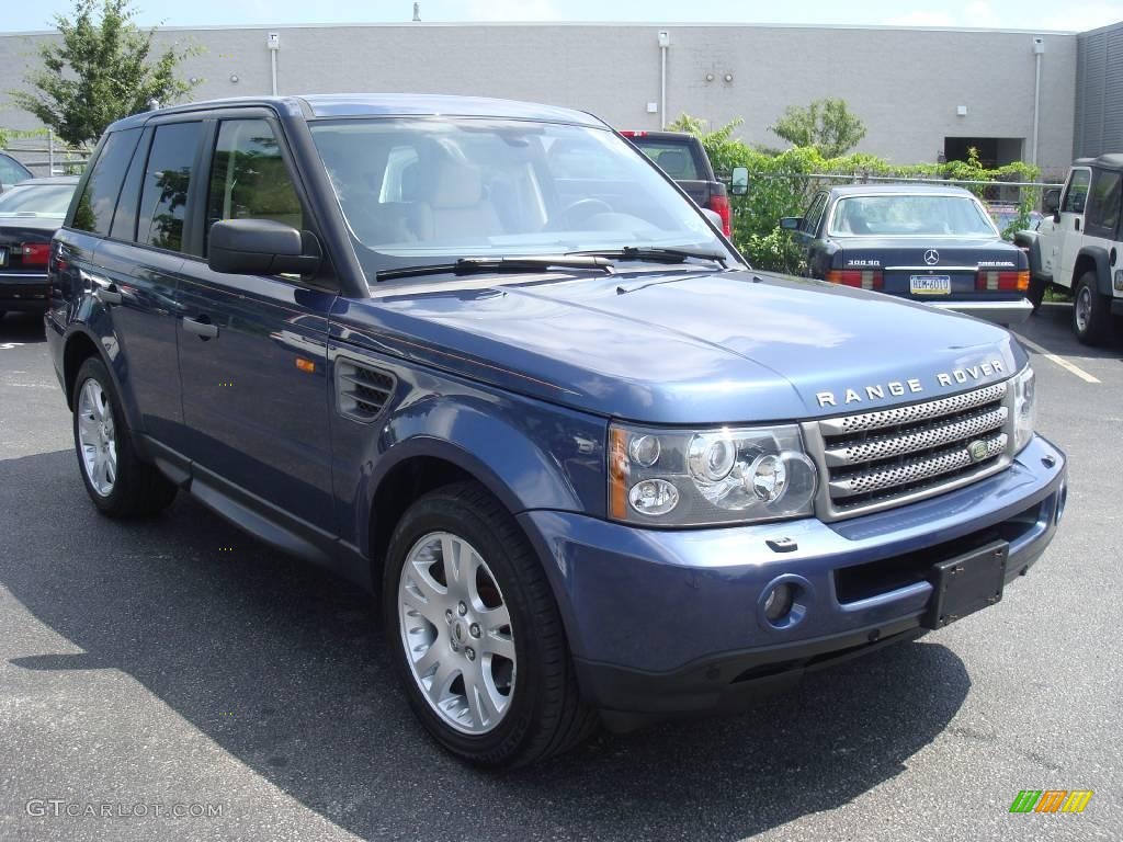 2006 Range Rover Sport HSE - Cairns Blue Metallic / Alpaca Beige photo #4