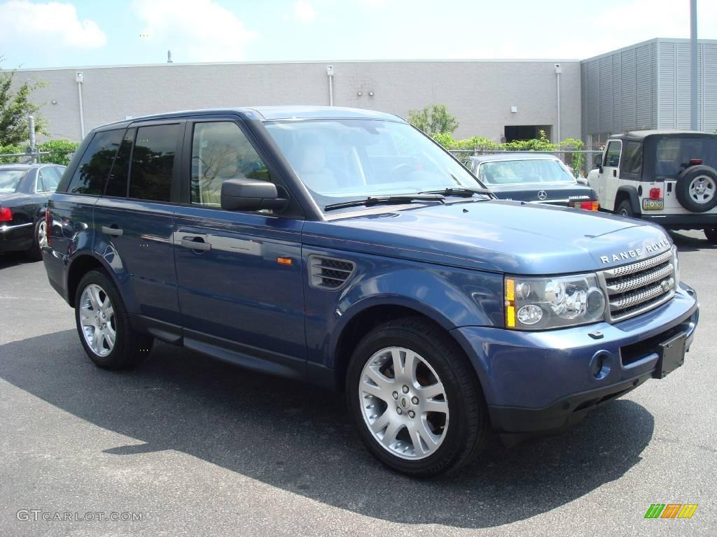 2006 Range Rover Sport HSE - Cairns Blue Metallic / Alpaca Beige photo #5