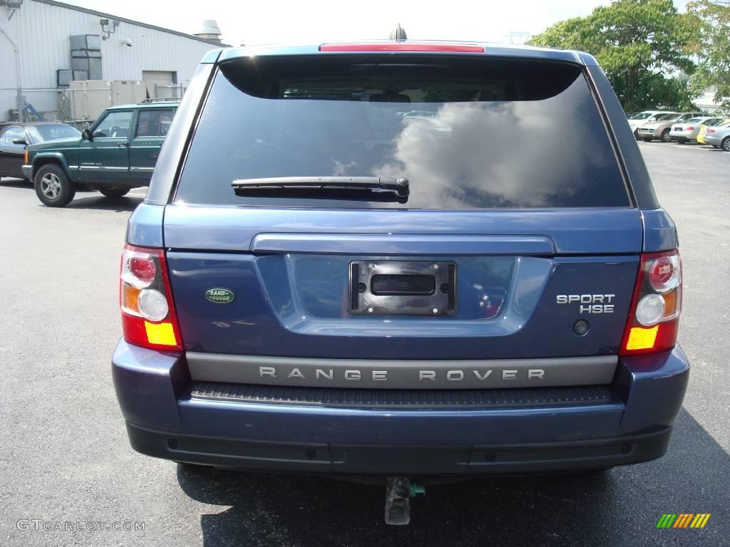 2006 Range Rover Sport HSE - Cairns Blue Metallic / Alpaca Beige photo #8