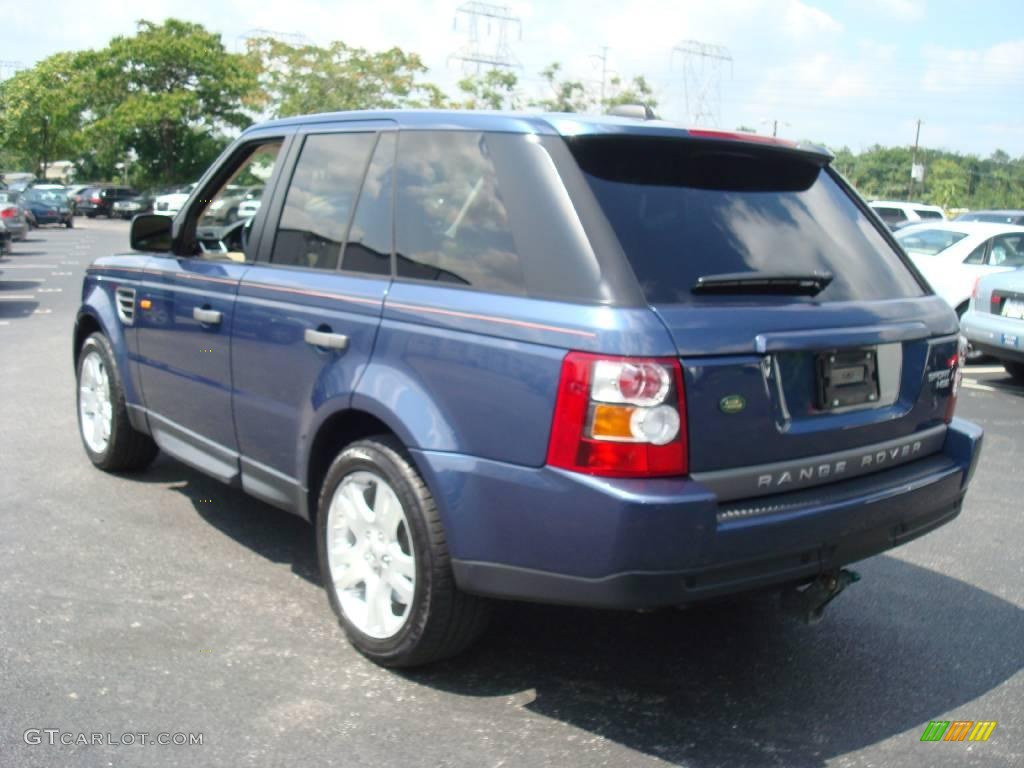 2006 Range Rover Sport HSE - Cairns Blue Metallic / Alpaca Beige photo #9