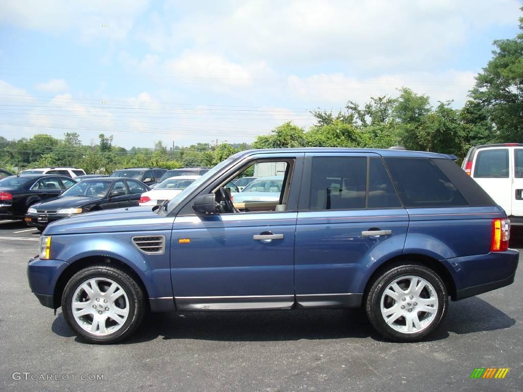 2006 Range Rover Sport HSE - Cairns Blue Metallic / Alpaca Beige photo #10