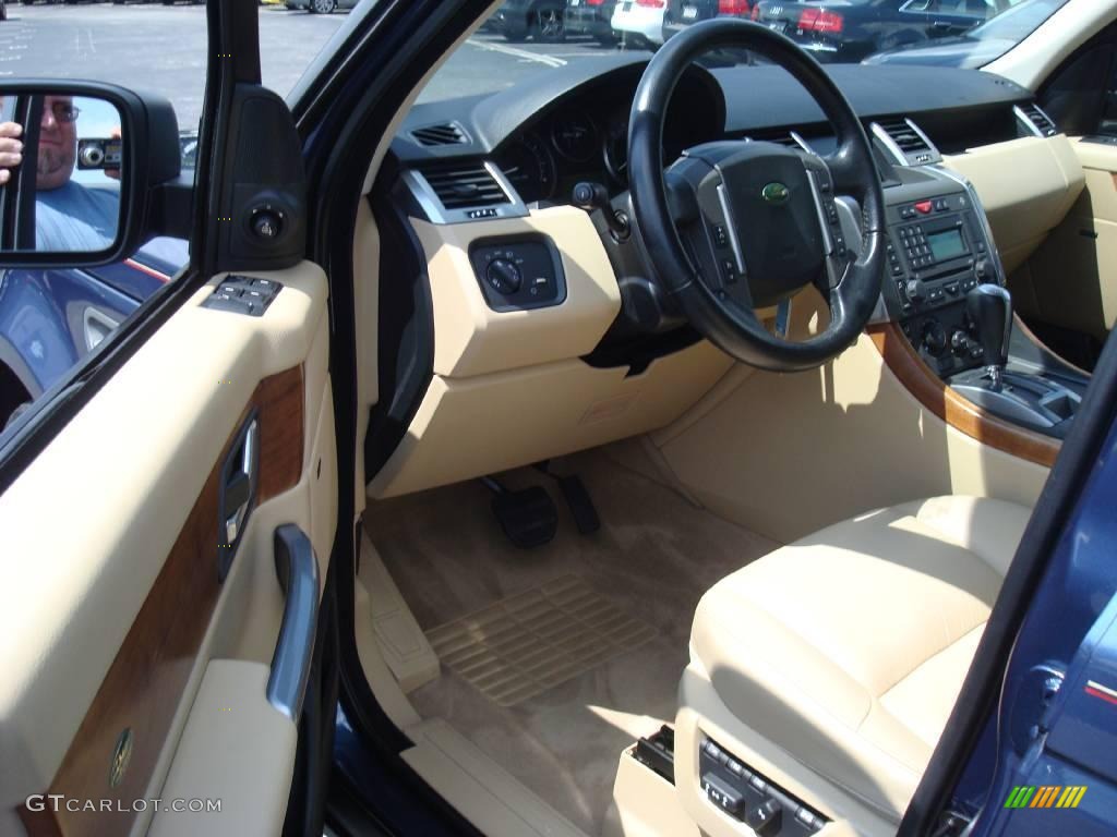 2006 Range Rover Sport HSE - Cairns Blue Metallic / Alpaca Beige photo #12