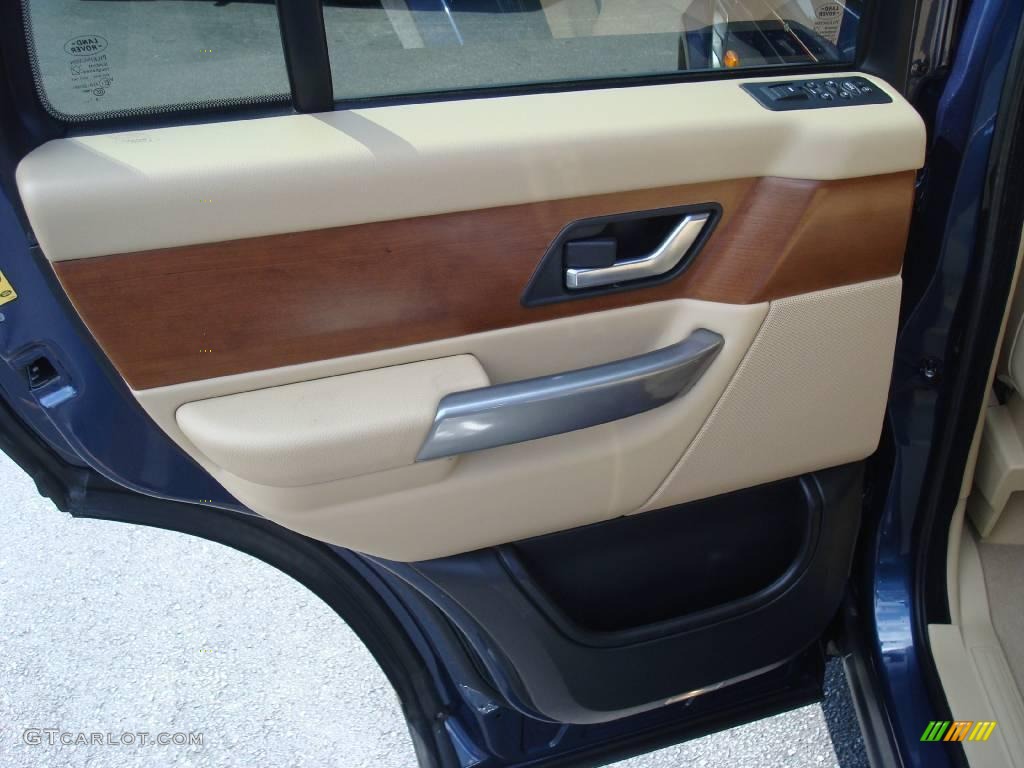 2006 Range Rover Sport HSE - Cairns Blue Metallic / Alpaca Beige photo #22