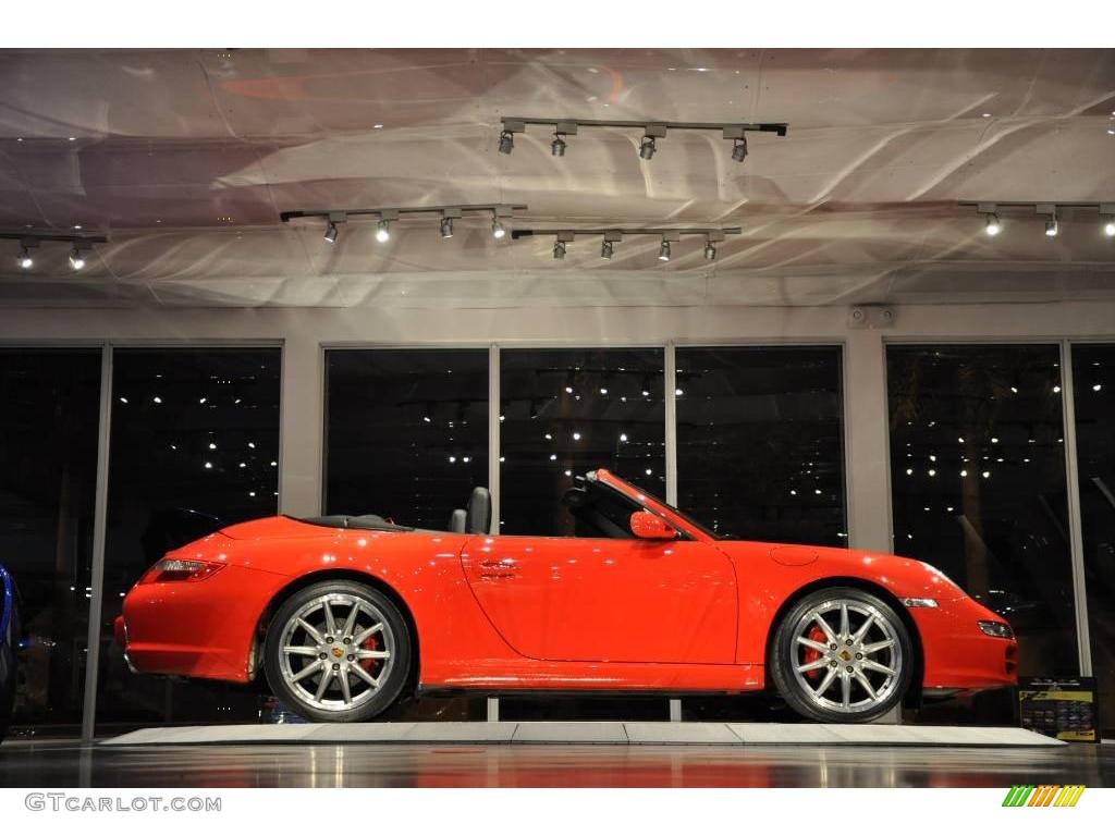2006 911 Carrera S Cabriolet - Guards Red / Black photo #17