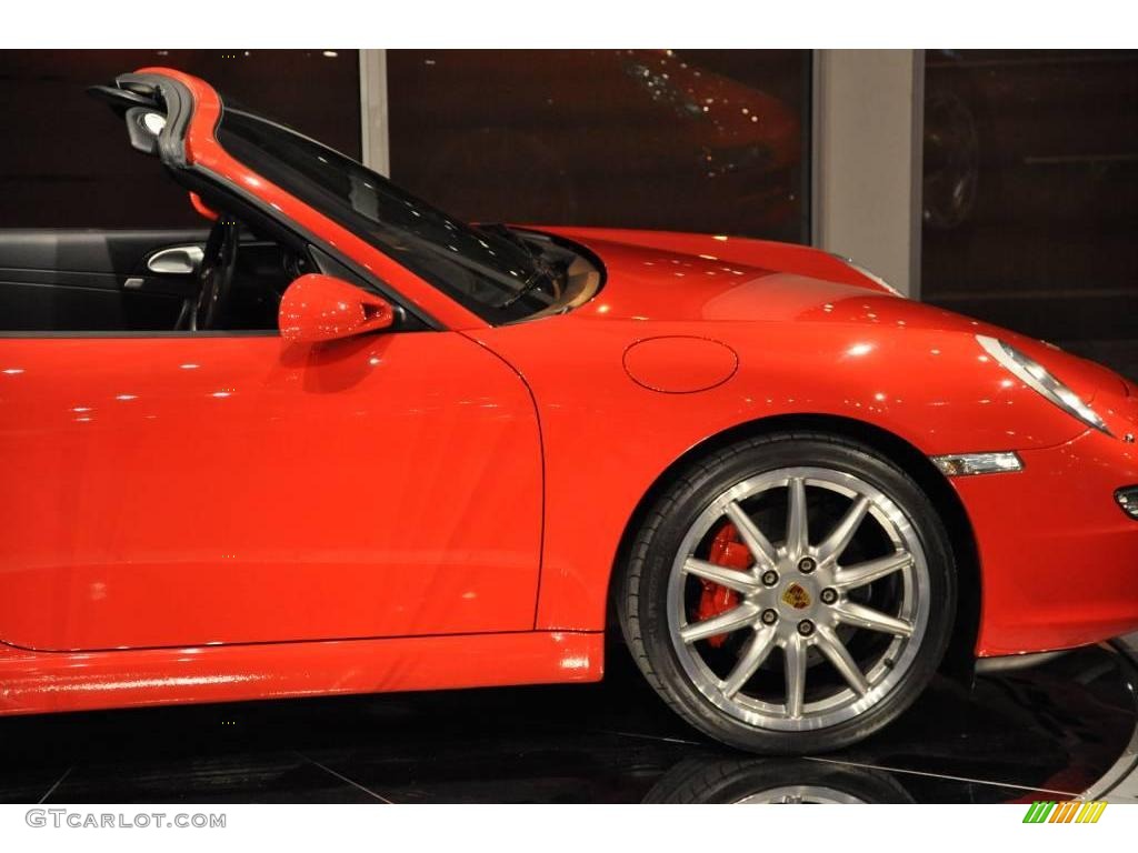 2006 911 Carrera S Cabriolet - Guards Red / Black photo #22