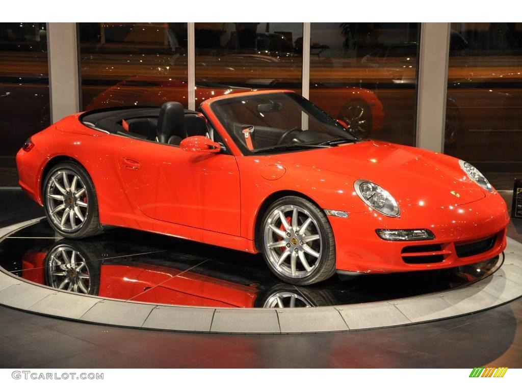 2006 911 Carrera S Cabriolet - Guards Red / Black photo #24