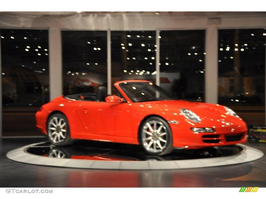2006 911 Carrera S Cabriolet - Guards Red / Black photo #26