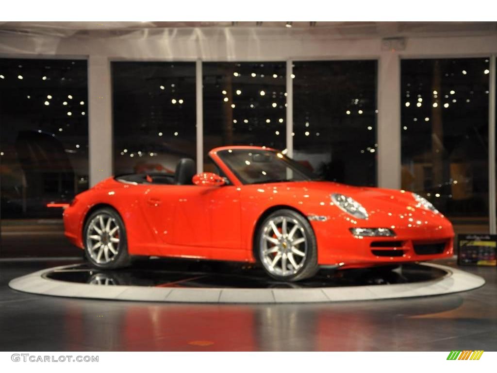 2006 911 Carrera S Cabriolet - Guards Red / Black photo #27