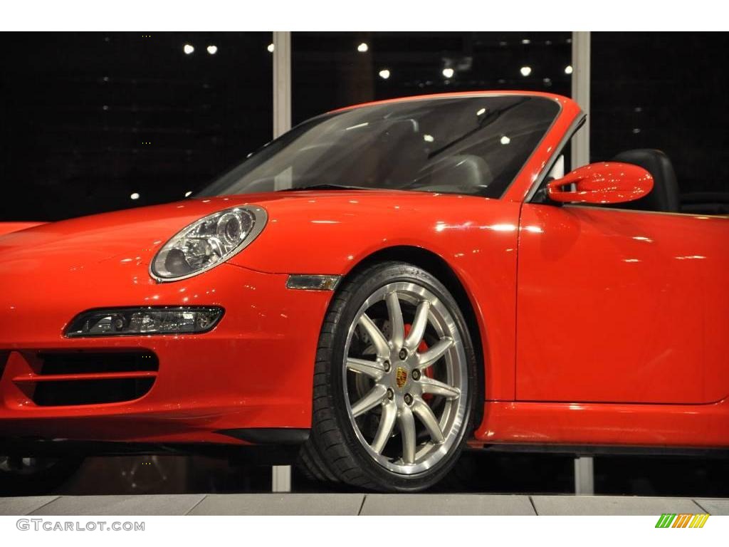2006 911 Carrera S Cabriolet - Guards Red / Black photo #41