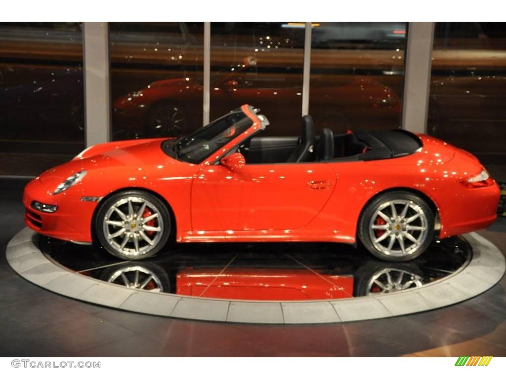 2006 911 Carrera S Cabriolet - Guards Red / Black photo #49