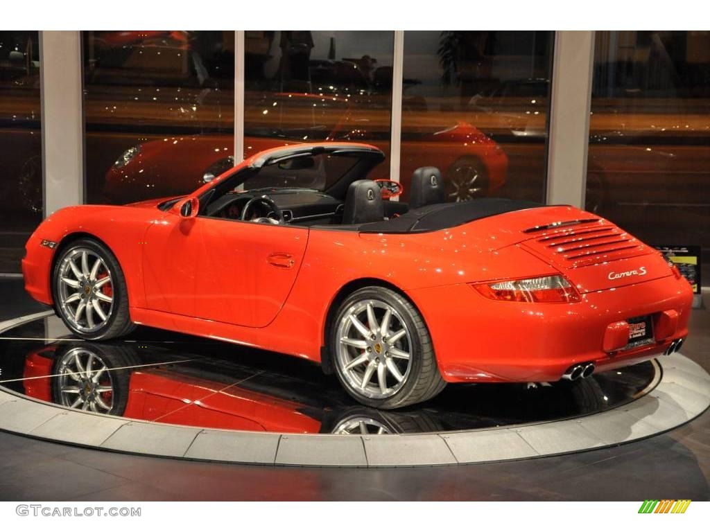 2006 911 Carrera S Cabriolet - Guards Red / Black photo #51