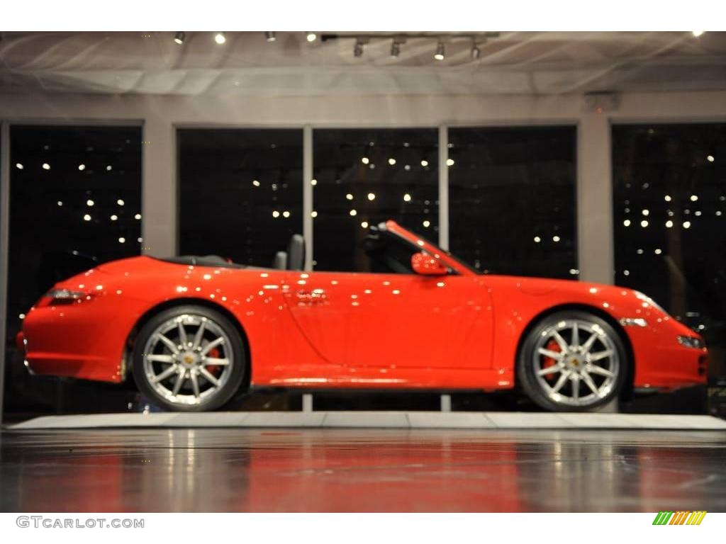 2006 911 Carrera S Cabriolet - Guards Red / Black photo #57
