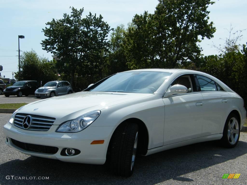 Arctic White Mercedes-Benz CLS