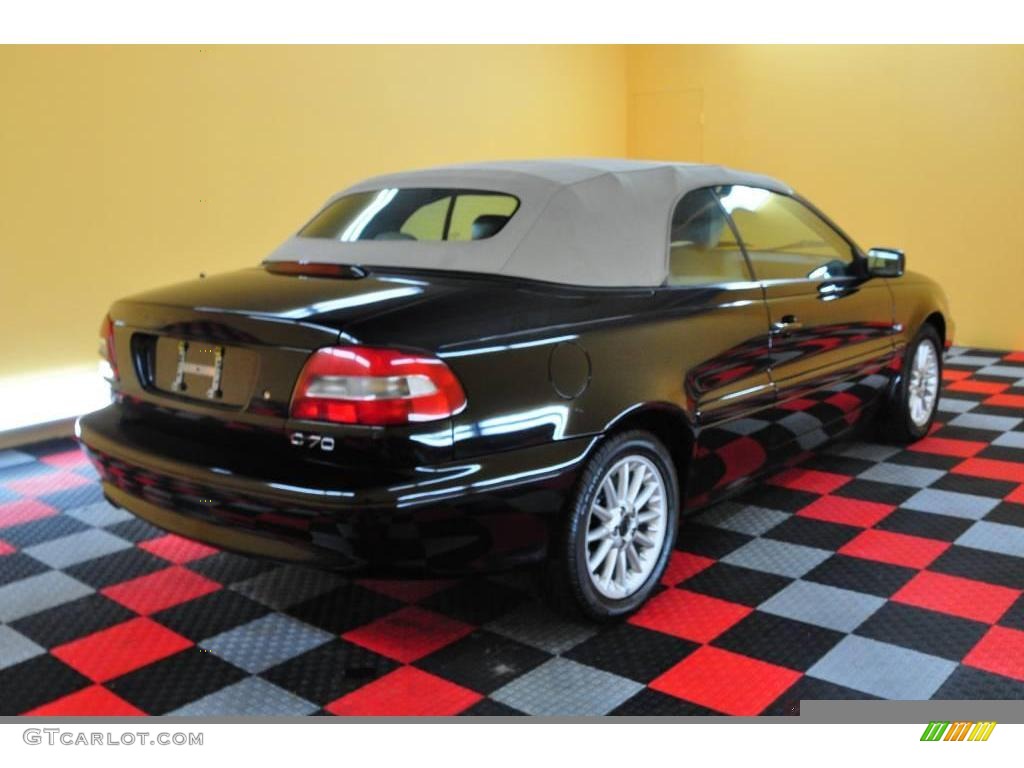 2000 C70 HT Convertible - Black / Beige photo #4
