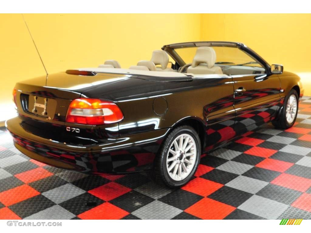 2000 C70 HT Convertible - Black / Beige photo #17