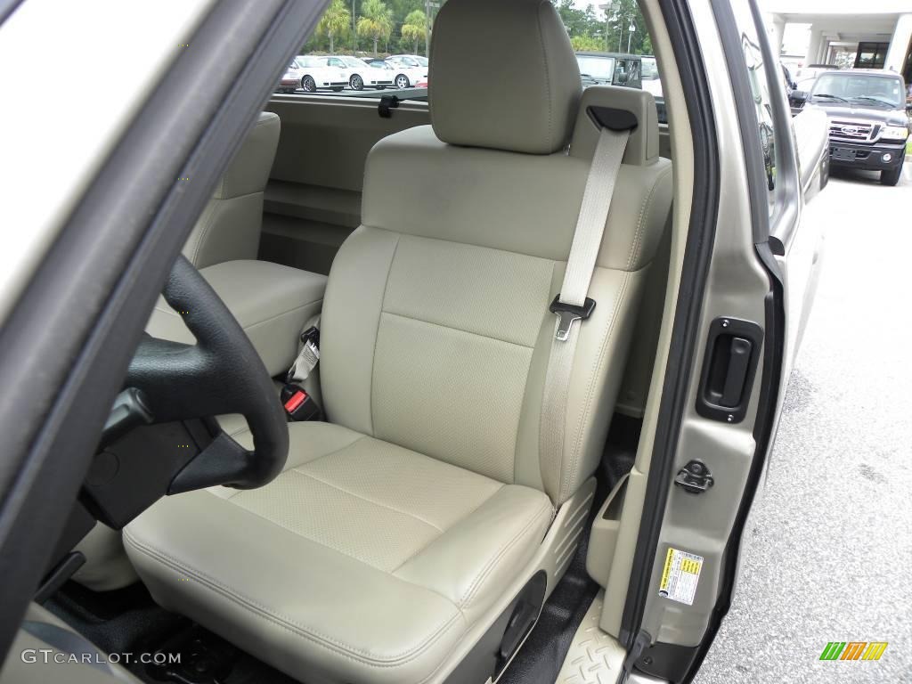2006 F150 XL Regular Cab - Dark Shadow Grey Metallic / Tan photo #4