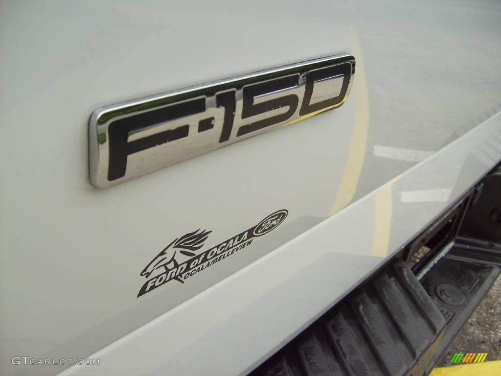 2006 F150 XL SuperCab - Oxford White / Medium/Dark Flint photo #10
