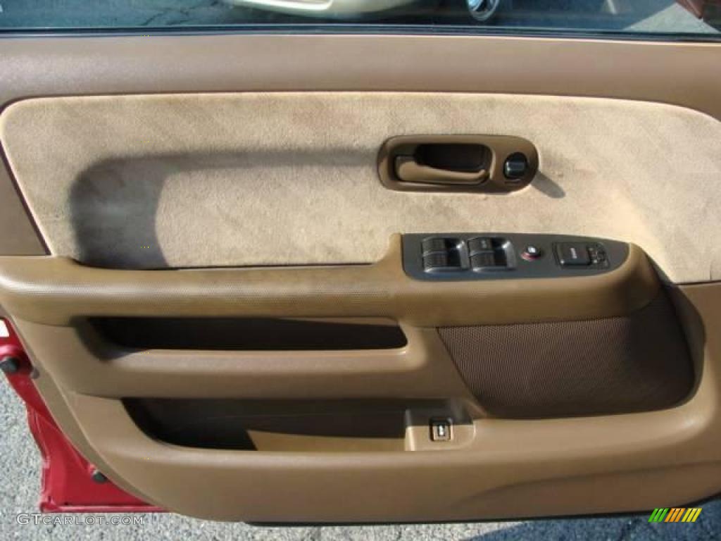 2003 CR-V EX 4WD - Chianti Red Pearl / Saddle photo #3